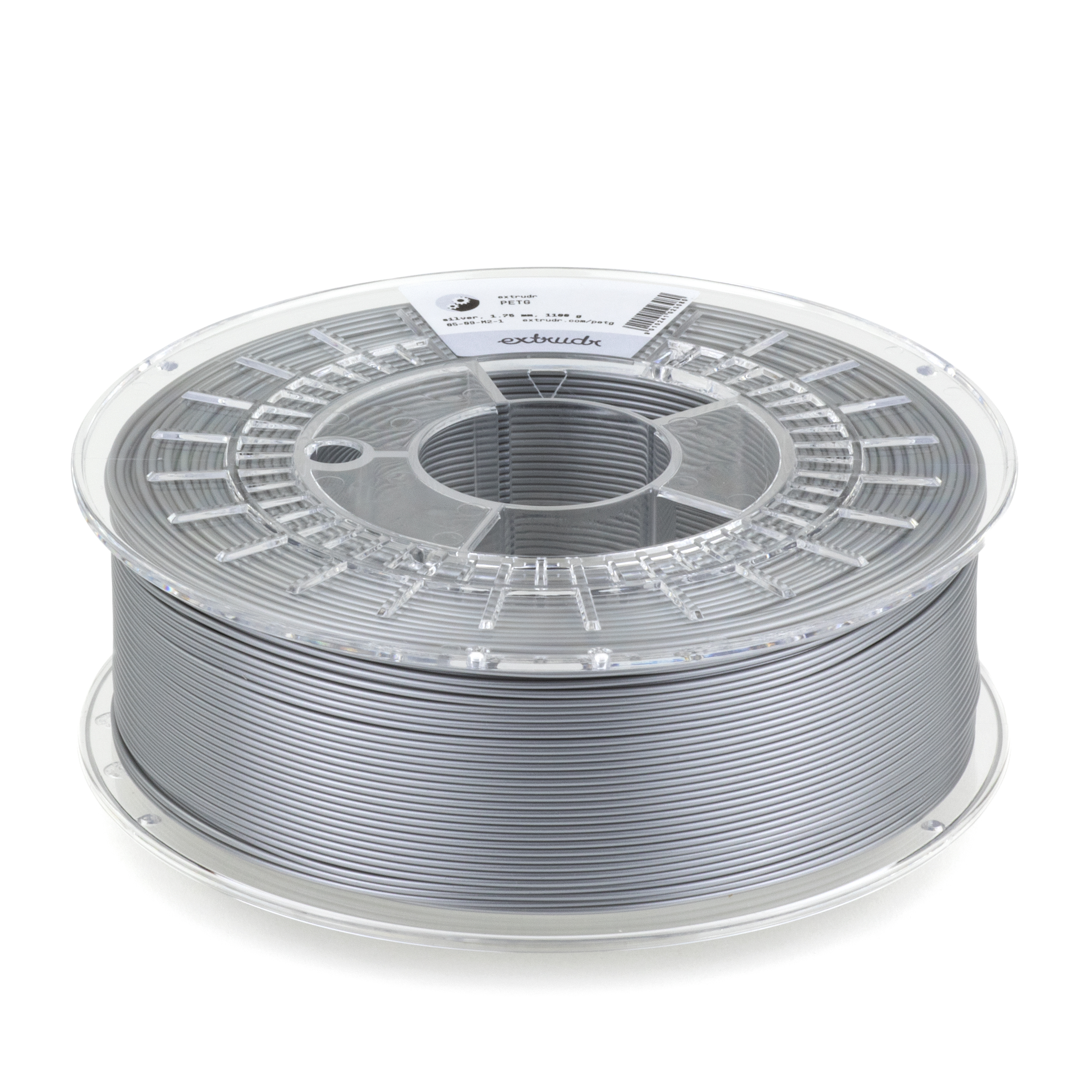 Extrudr Extrudr - PETG - silver - 1.75 mm - 1.1 kg