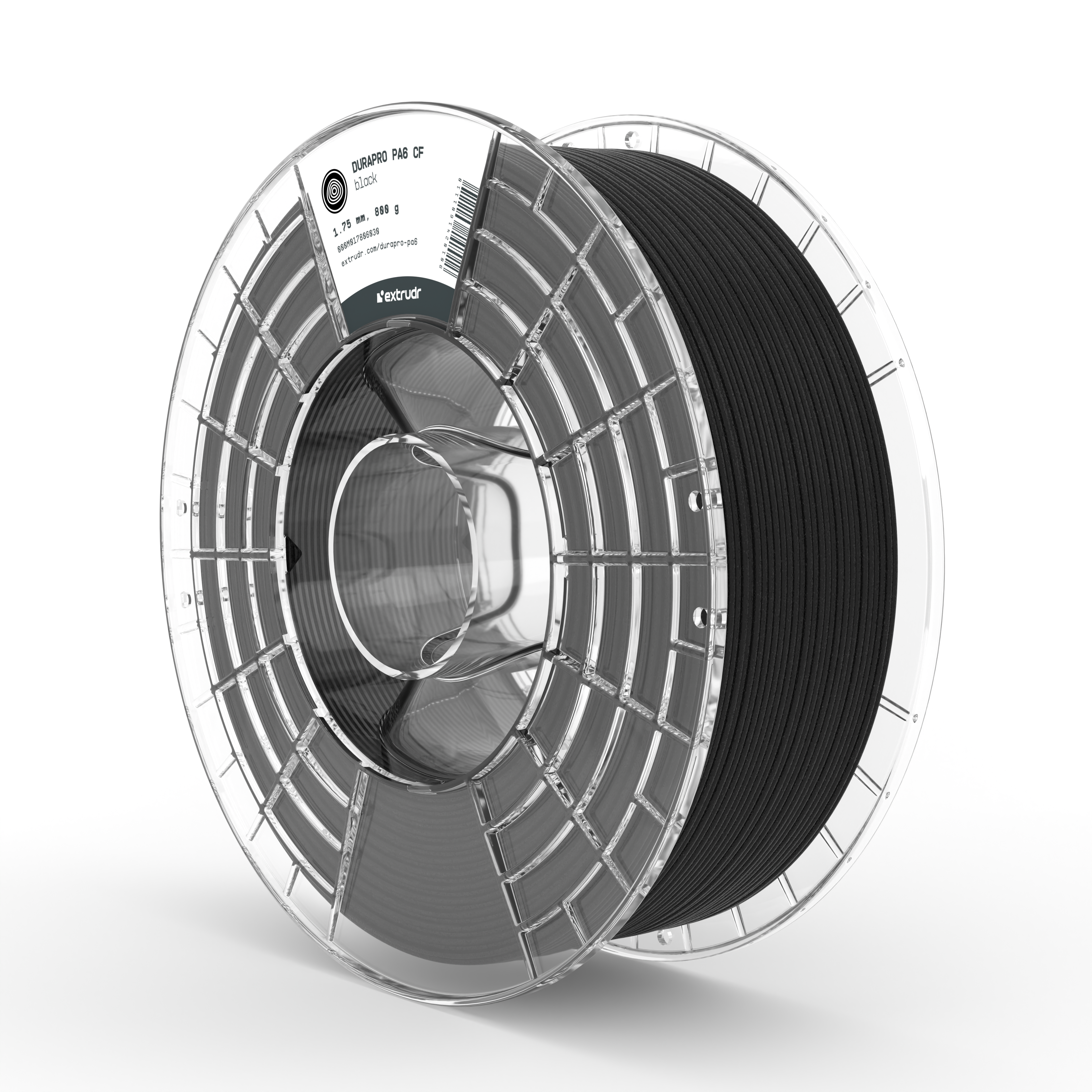 DuraPro PA6 CF - DuraPro PA6 CF black 1.75 mm 0.8 kg by Extrudr
